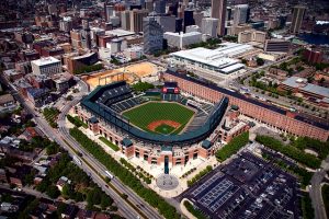 Baltimore baseball park - car shipping